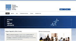 Desktop Screenshot of bras-org.be